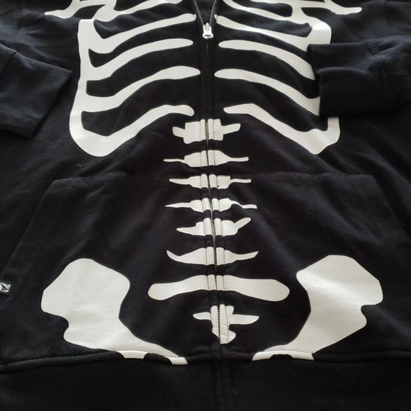 Volcom skeleton hoodie - Picture 2 of 2
